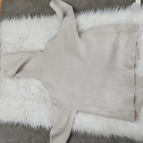 ZARA OVERSIZED BEIGE SLOUCHY CARDIGAN SIZE S TAG - Picture 4 of 7